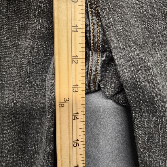 Vintage Ralph Lauren Jeans 16 W Black Embellished Cotton Blend Stretch Hong Kong - Picture 5 of 16